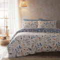 Drift Home Anya Floral Leaf Print Eco-Friendly Duvet Cover Set