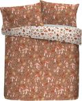 Fusion Woodland Dreams Autumnal Print Polycotton Reversible Duvet Cover Set