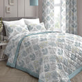 Dreams & Drapes Emily Botanical Quilted Bedspread