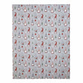 Catherine Lansfield Christmas Festive Gnomes 100% Cotton Tablecloth