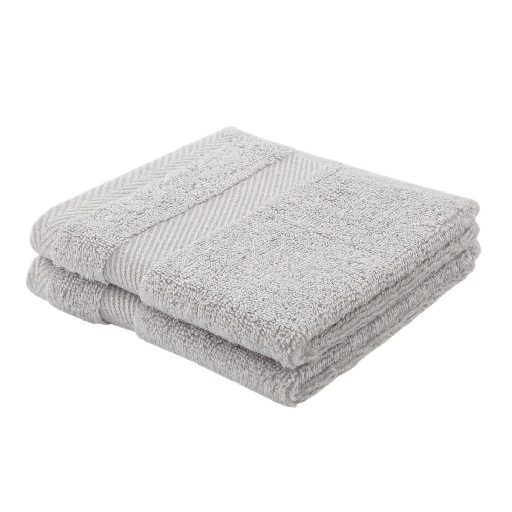 Bianca Luxury Fine Combed Cotton Pure Silk Face Cloth