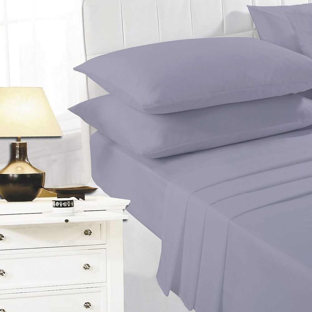 Night Zone Easy Care Polycotton Flat Sheet