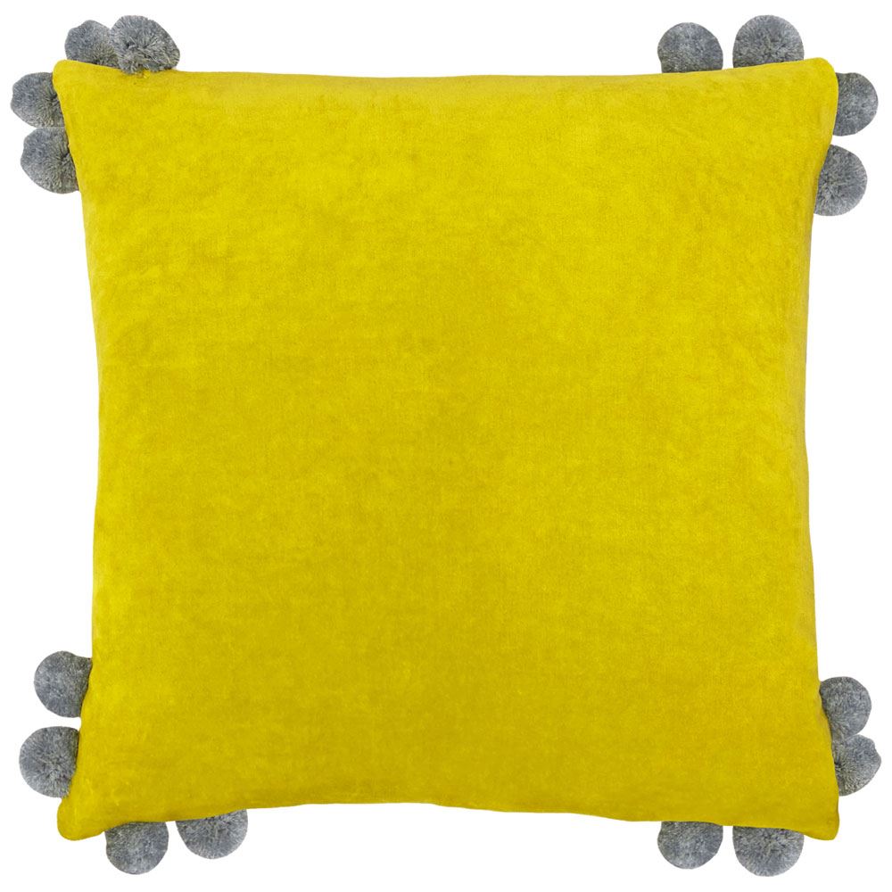 Furn Hoola Pop Pom 100% Cotton Fringed Cushion Cover