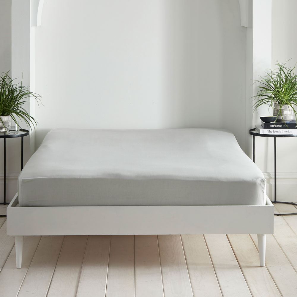 Appletree Cassia 180 Thread Count 100% Cotton Percale Fitted Sheet