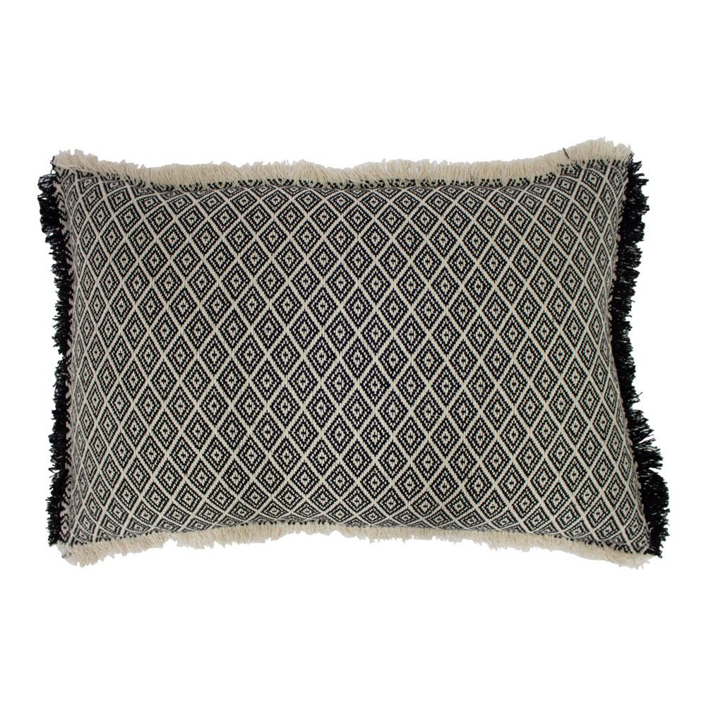 Paoletti Tangier Geometric Woven Cushion Cover