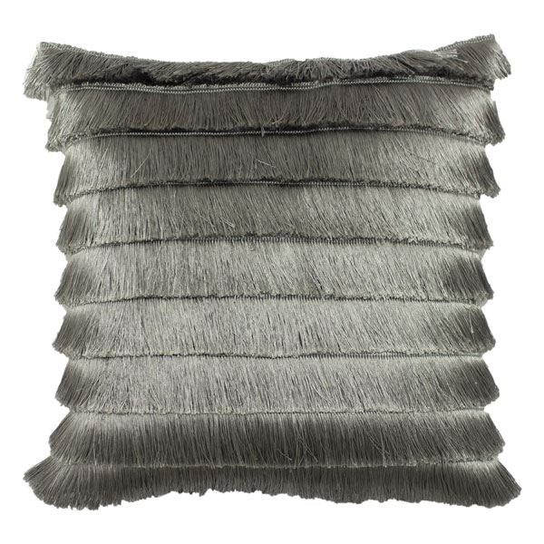 Furn Flicker Tiered Fringed Cushion Cover, 45 x 45 Cm