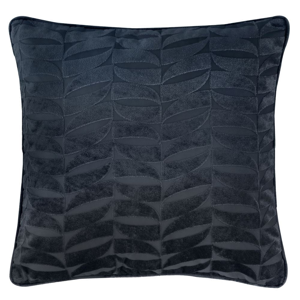 Curtina Kendal Damask Geometric Textured Piped Cushion Cover