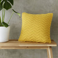 Catherine Lansfield Chevron Knit Scandi Filled Cushion