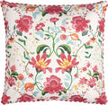 Wylder Nature Claudia Floral Water Resistant Piped Edge Outdoor Cushion Cover