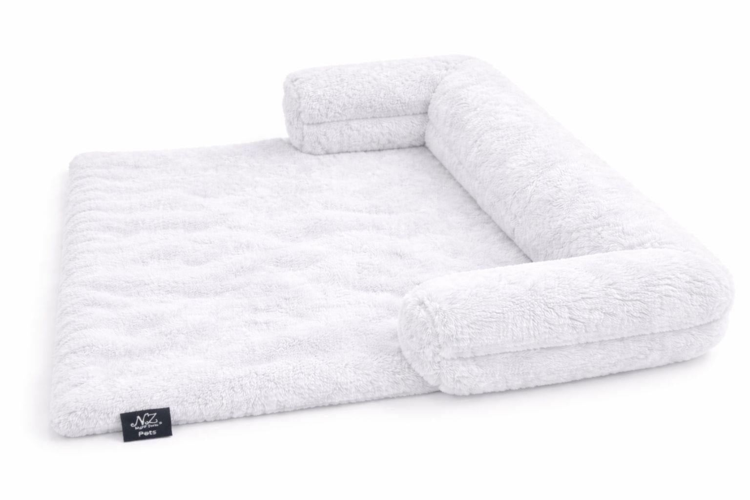 Night Zone Super Soft Plush Square Sofa Pet Bed