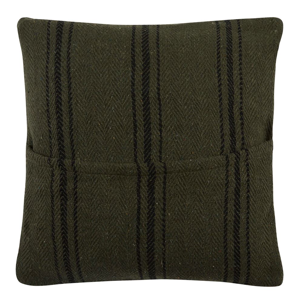 Drift Home Brinley Woven 100% Recycled Eco-Friendly Cotton Rich Cushion Cover