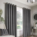 Appletree Boutique Conrad Stripe Woven Jacquard Eyelet Curtains