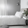 Catherine Lansfield Sparkle Bands Soft Touch Duvet Cover Set