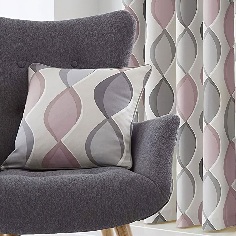 Fusion Lennox 100% Cotton Piped Cushion Cover, 43 x 43 Cm