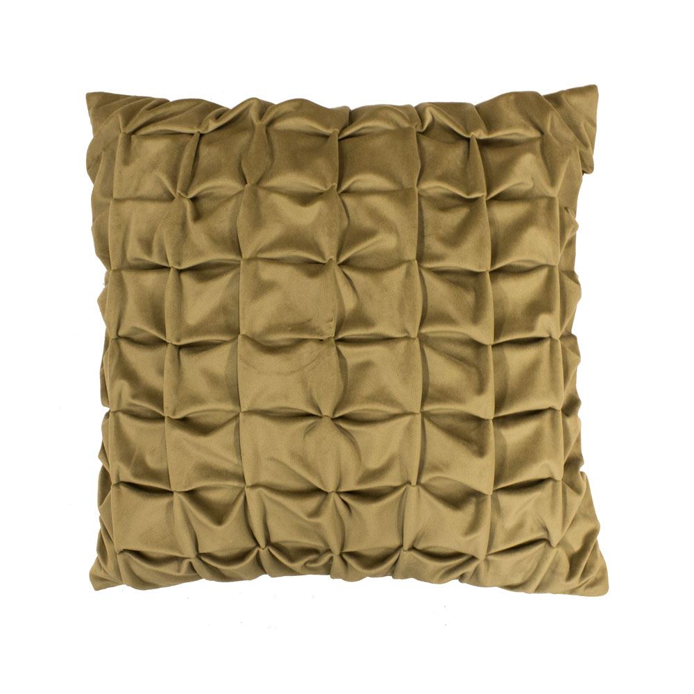 Scatter Box Origami Sculpted Velour Feather Filled Cushion, 45 x 45 Cm