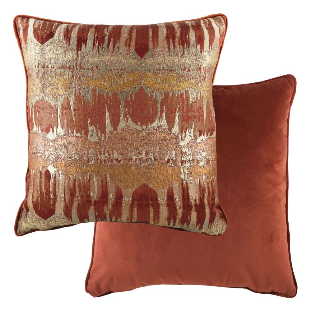 Evans Lichfield Inca Textured Piped Edge Cushion Cover