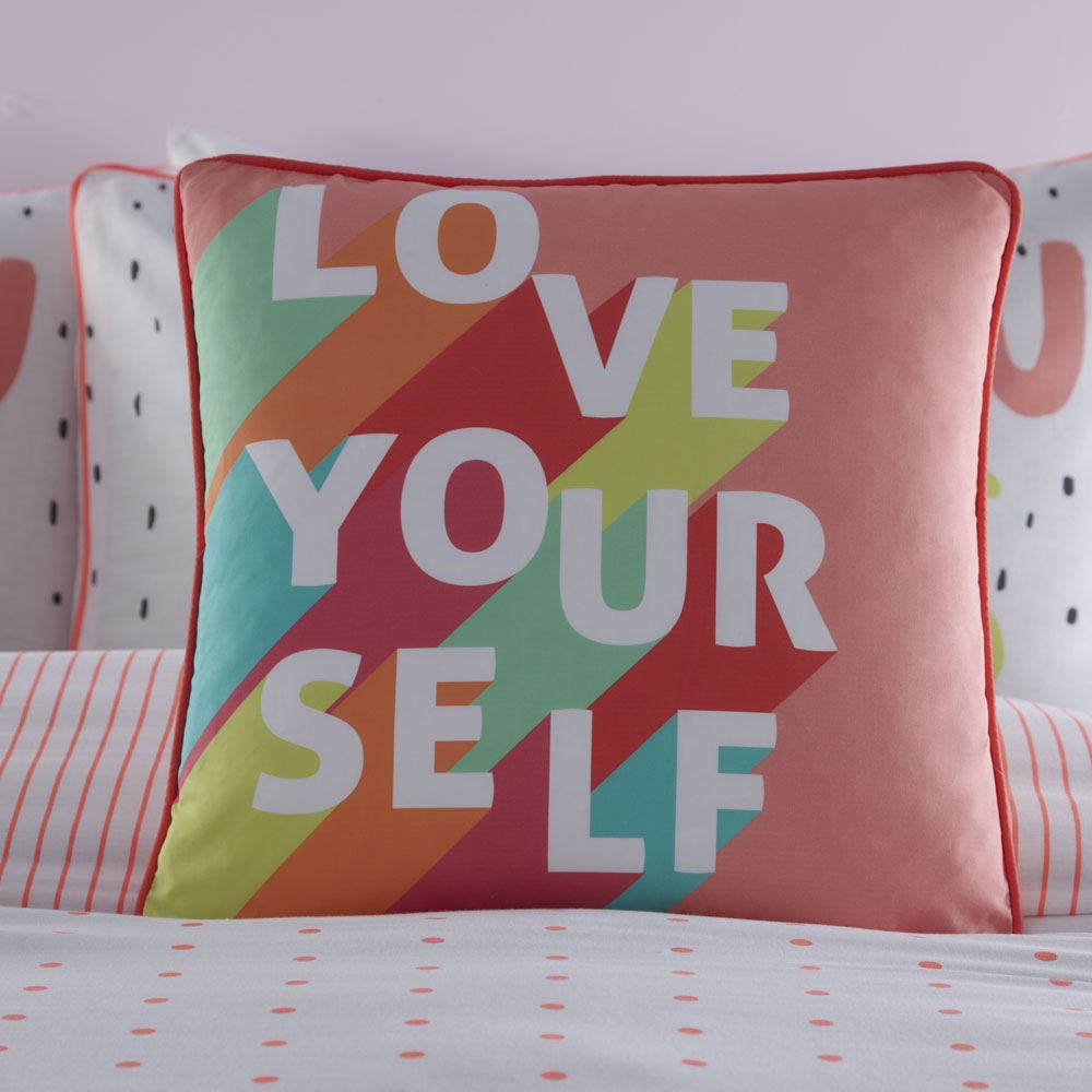 Appletree Kids Love Yourself 100% Cotton Filled Cushion