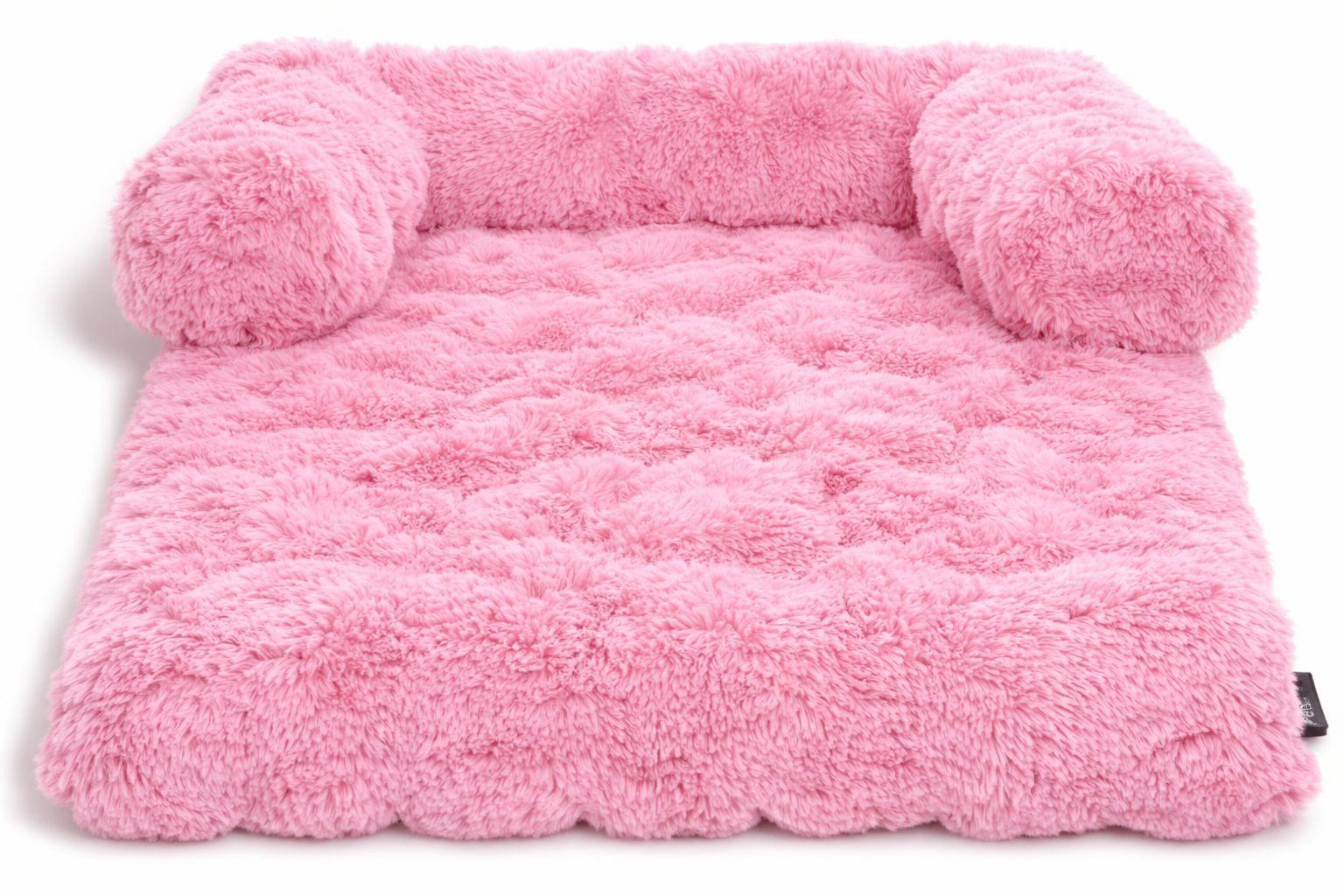 Night Zone Super Soft Plush Square Sofa Pet Bed