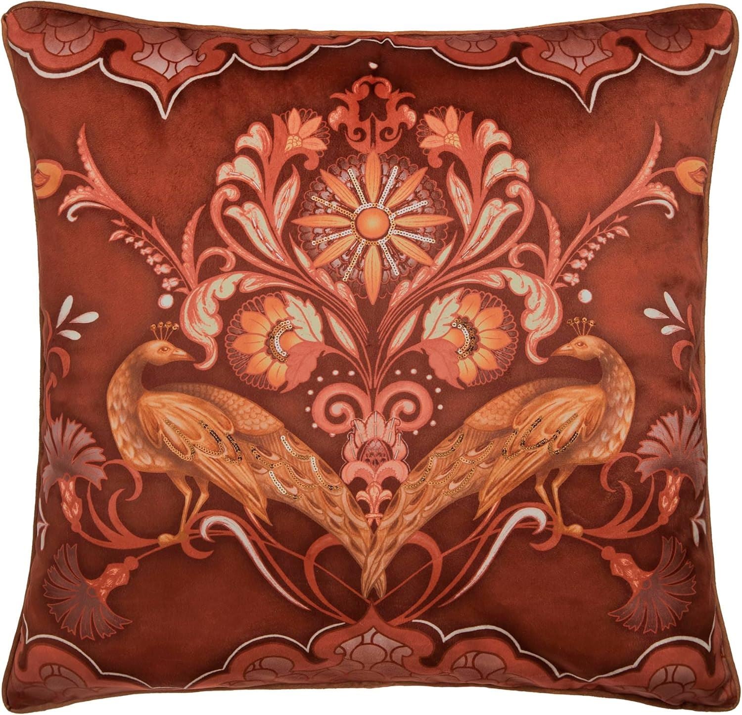 Laurence Llewelyn Bowen Veritas Luxurious Velvet Piped Edge Cushion Cover
