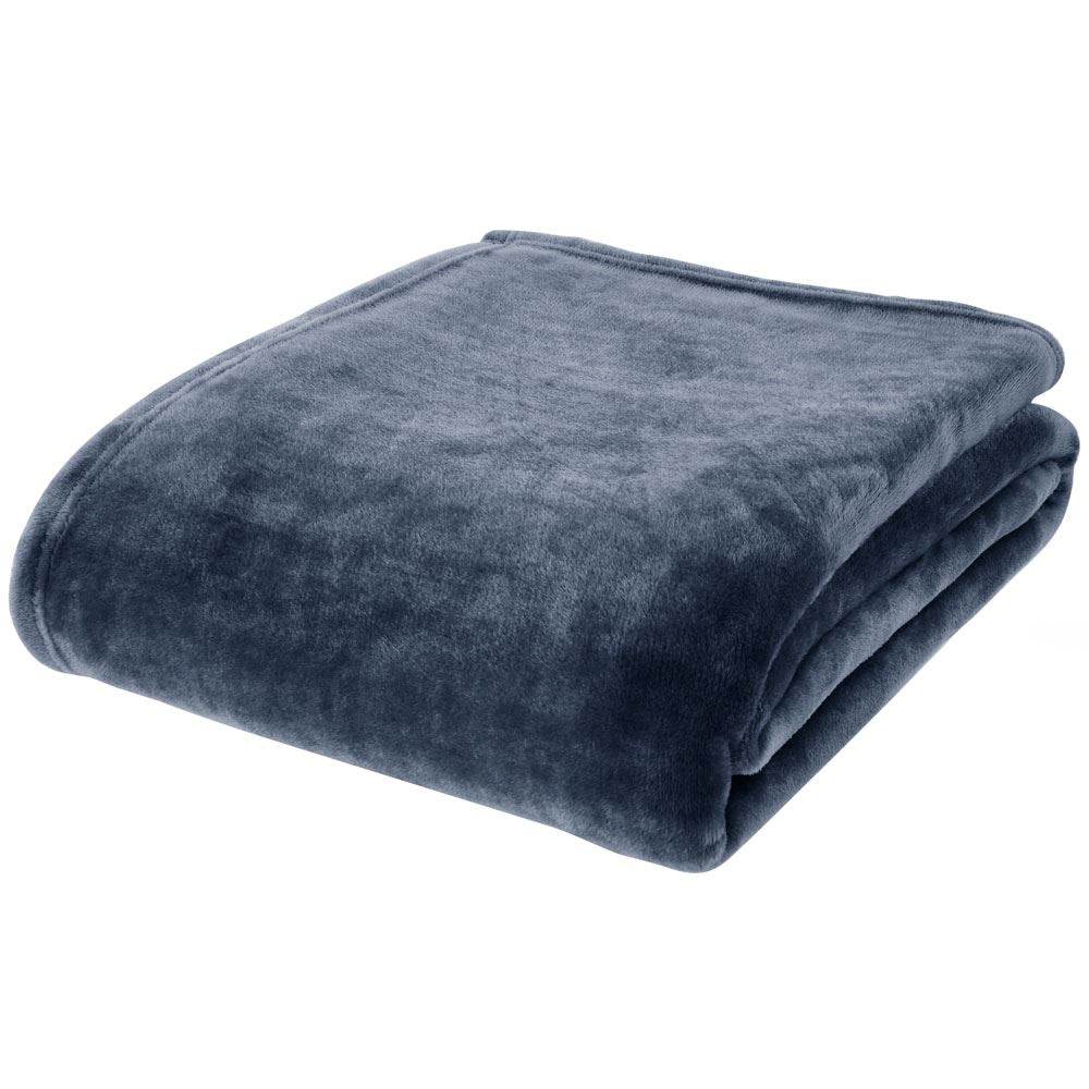 Catherine Lansfield Raschel Velvet Throw