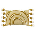 Furn Rainbow Tufted 100% Cotton Tasselled Cushion Cover