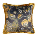 Scatter Box Marlowe Floral Digital Print Fringed Feather Filled Cushion