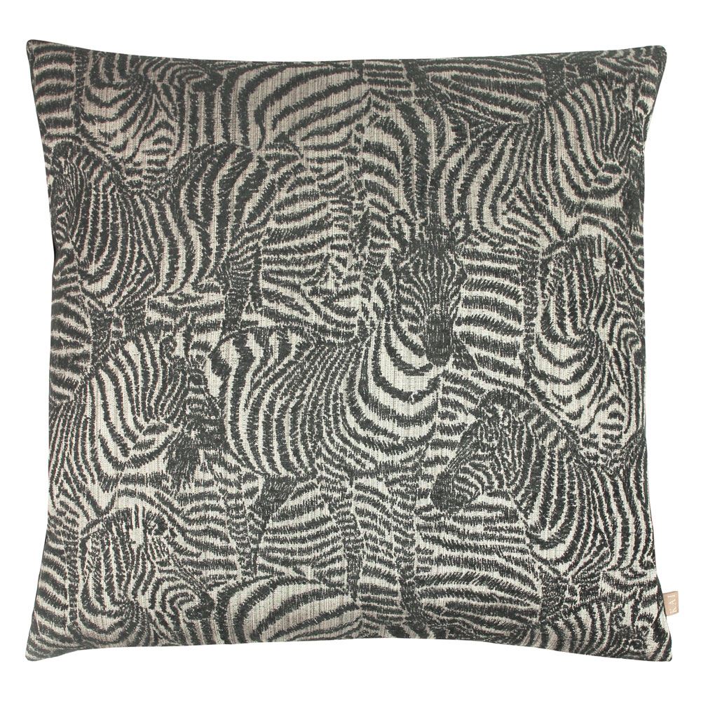 Kai Hector Multi Zebra's Print Woven Cushion Cover