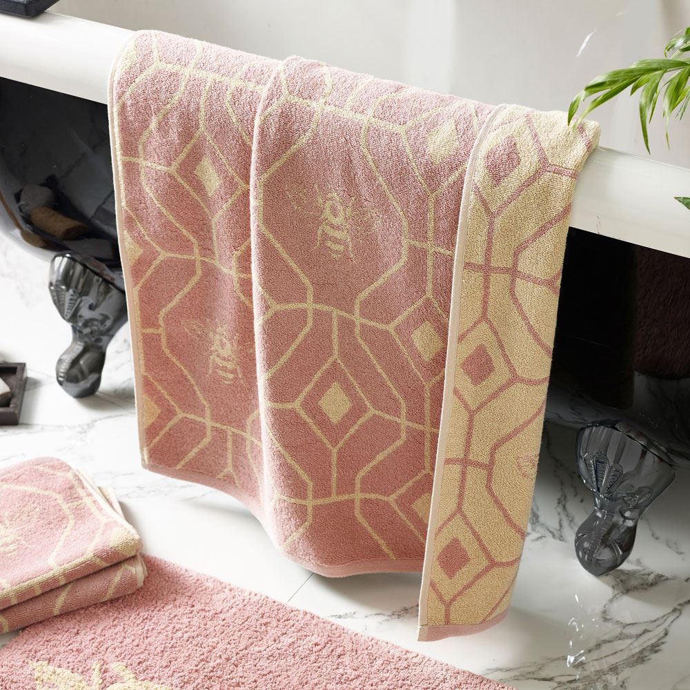 Furn Bee Deco Jacquard 100% Cotton Bath Towel