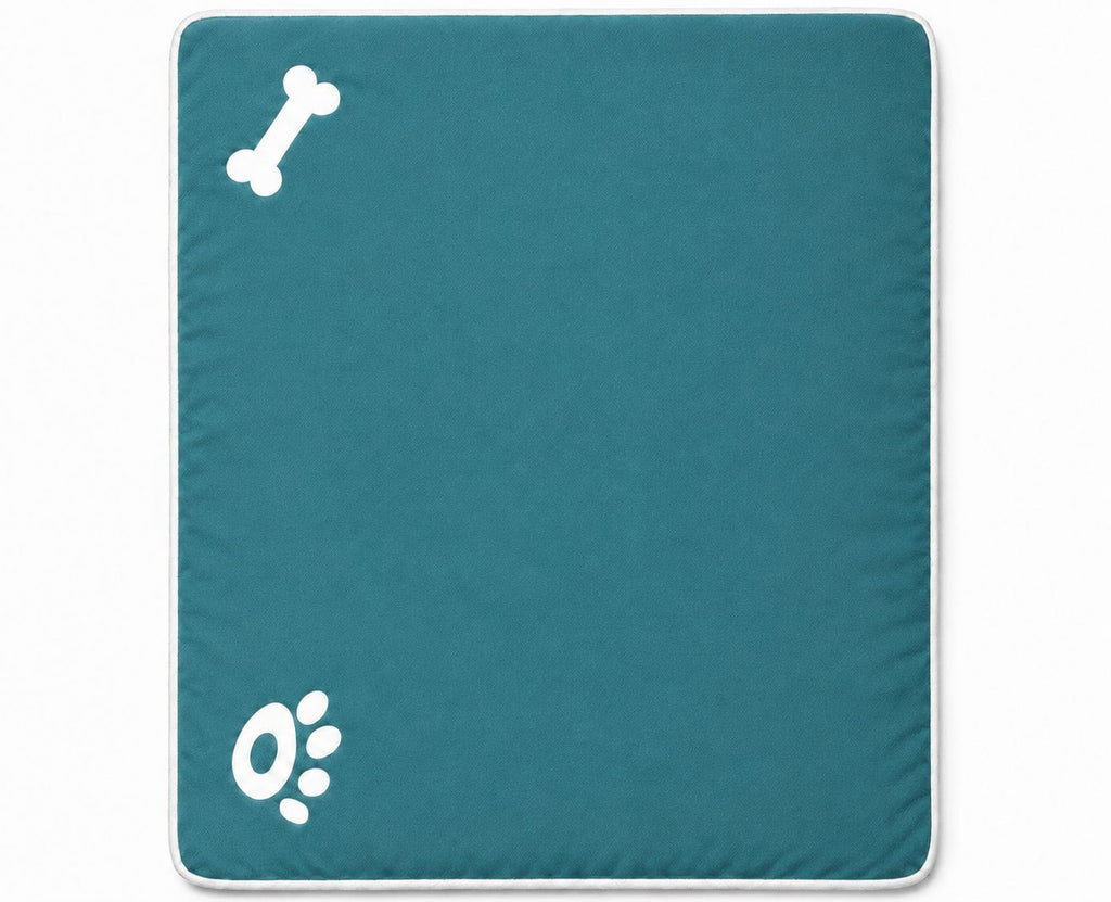 Night Zone Super Soft Bone & Paw Pet Bed Mat