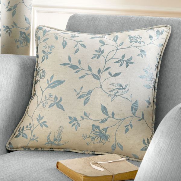 Curtina Bird Trail Jacquard Filled Cushion