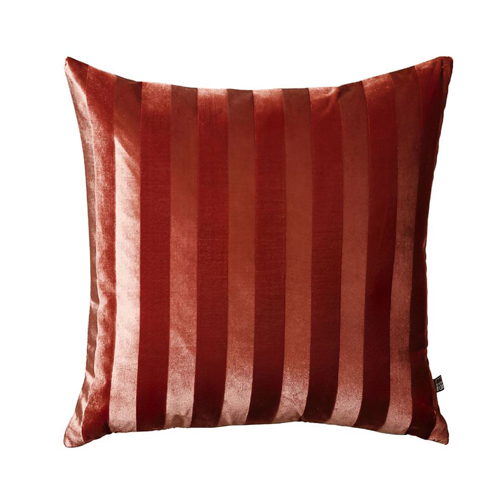Scatter Box Louis Chenille Stripe Feather Filled Cushion