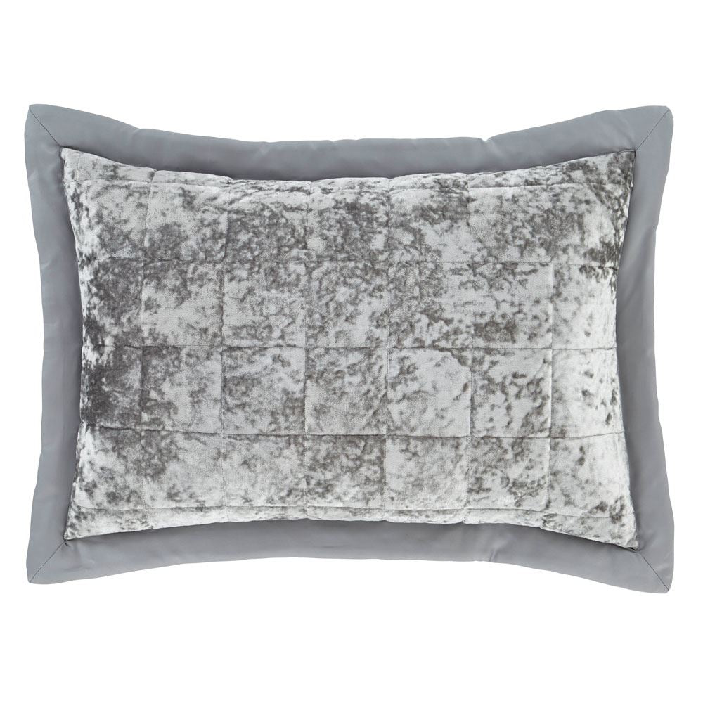 Catherine Lansfield Crushed Velvet Pillowshams