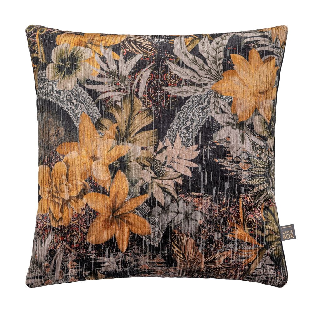 Scatter Box Margo Floral Print Feather Filled Cushion