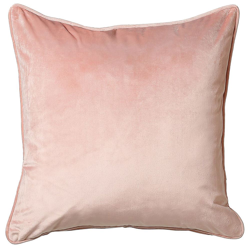 Scatter Box Bellini Velour Piped Feather Filled Cushion