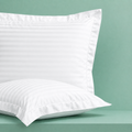 Night Zone Satin Stripe 100% Cotton 250 Thread Count Oxford Pillow Case