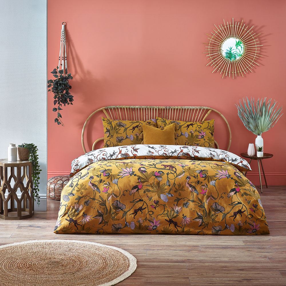 Furn Wildlings Jungle Print Reversible Duvet Cover Set