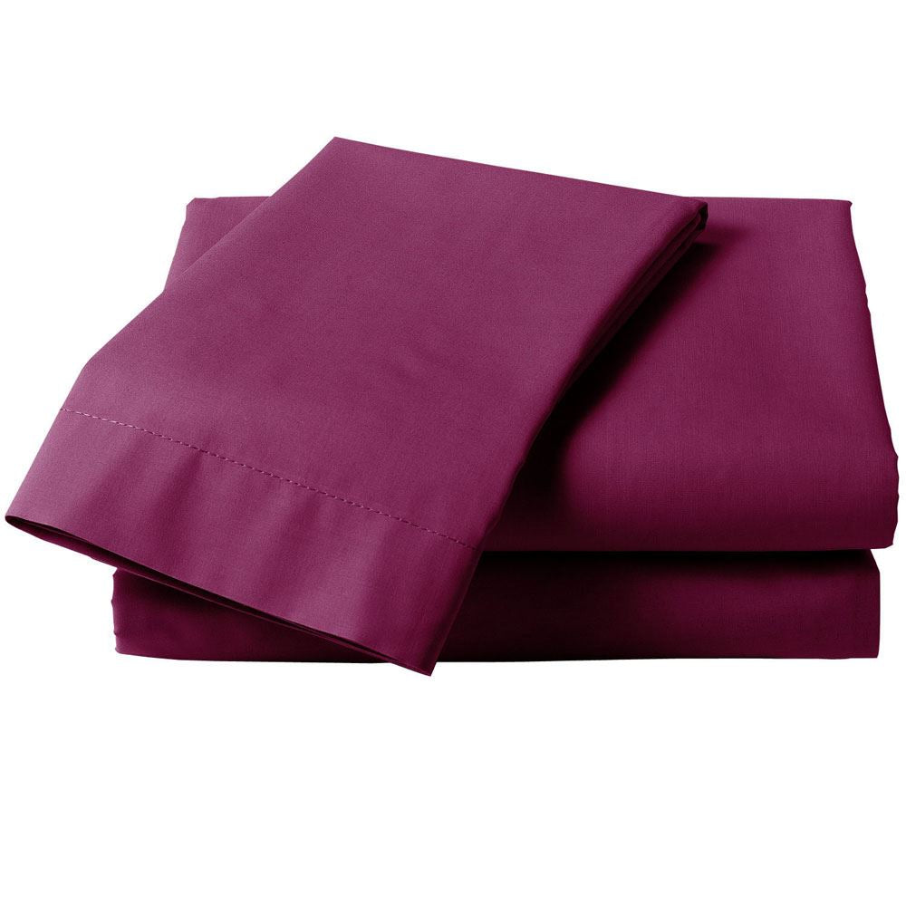 Harwoods Easy Care 180 Thread Count Polycotton Percale Fitted Sheet