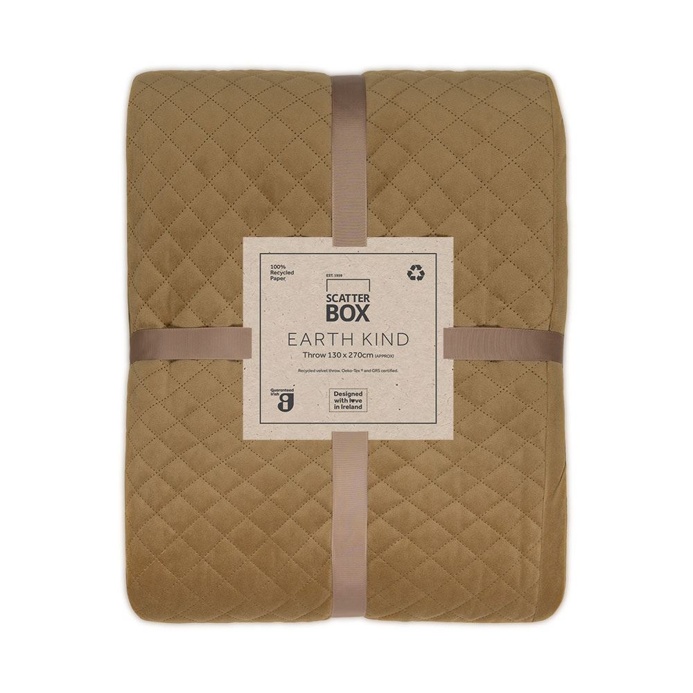 Scatter Box Erin Diamond Geometric Quilted Throw