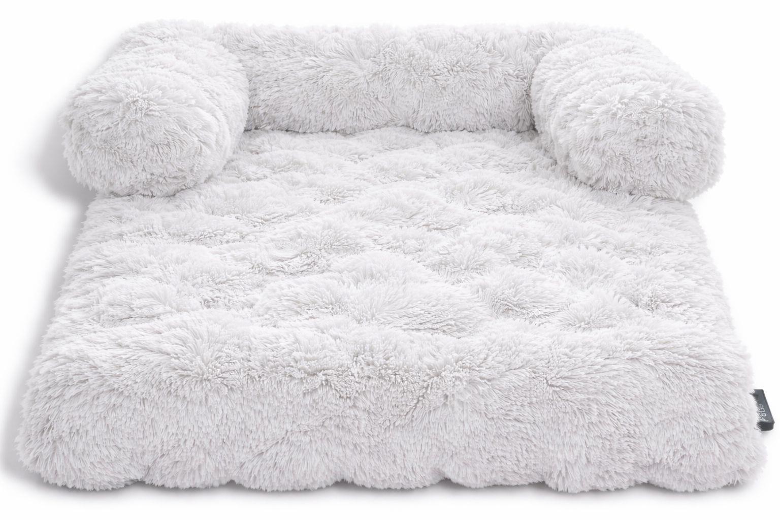 Night Zone Super Soft Plush Square Sofa Pet Bed