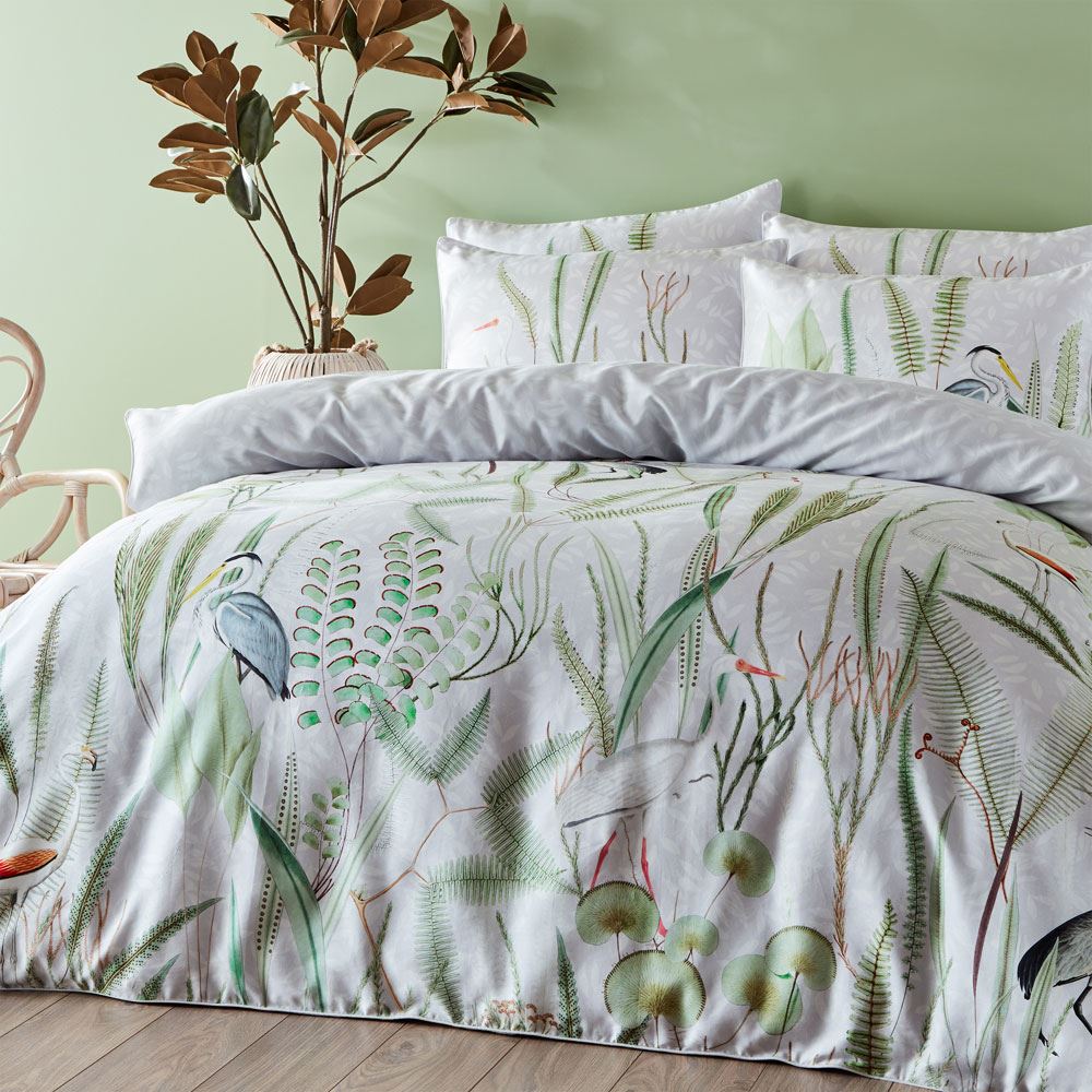 Paoletti Aaliyah 100% Cotton 200 Thread Count Duvet Cover Set, Multi