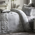 Laurence Llewelyn Bowen Silver Panache Jacquard Duvet Cover Set