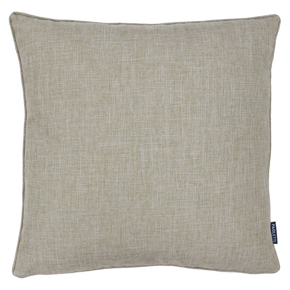 Riva Paoletti Eclipse Textured Weave Piped Cushion Cover, 45 x 45 Cm
