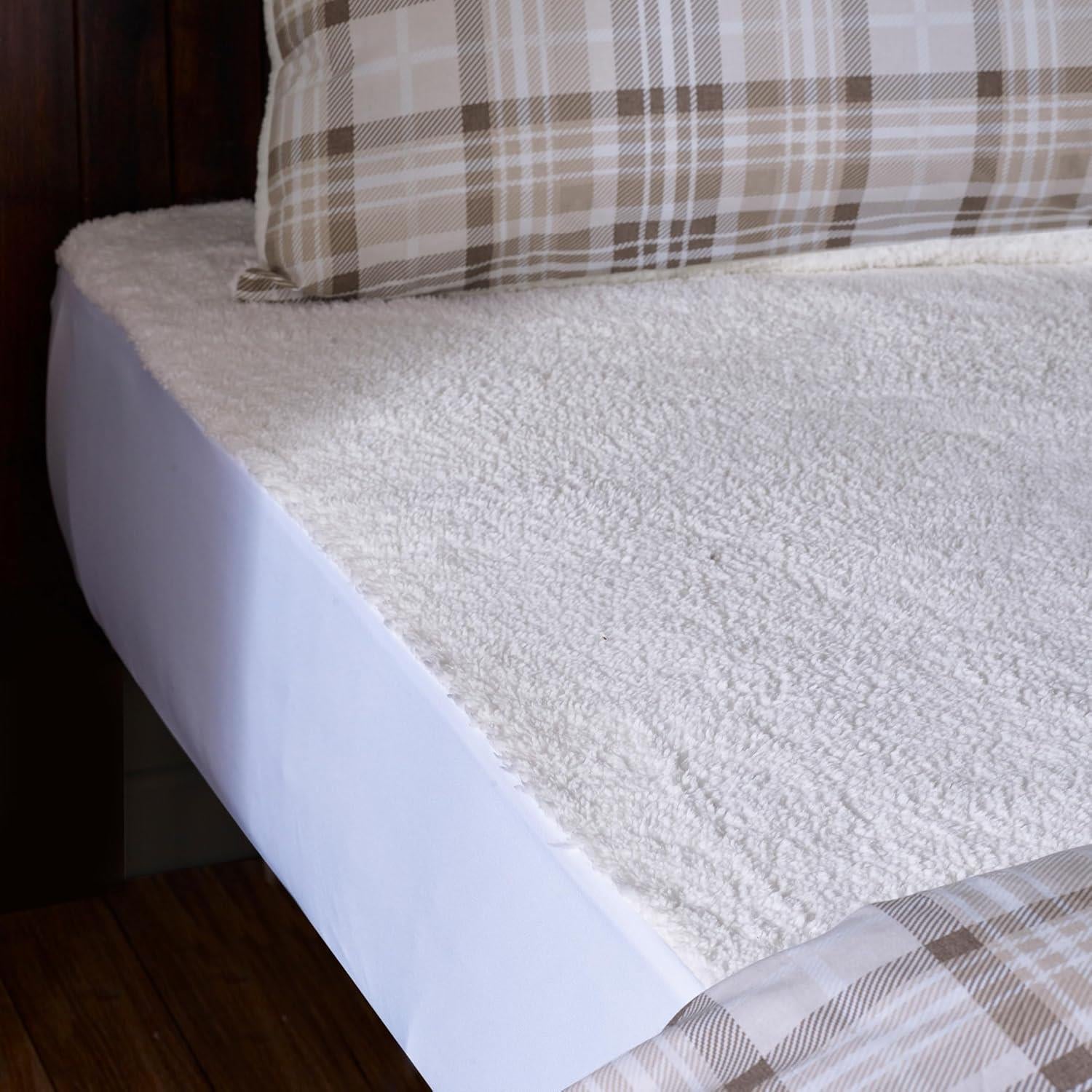 Catherine Lansfield Thermal Sherpa Fitted Underblanket