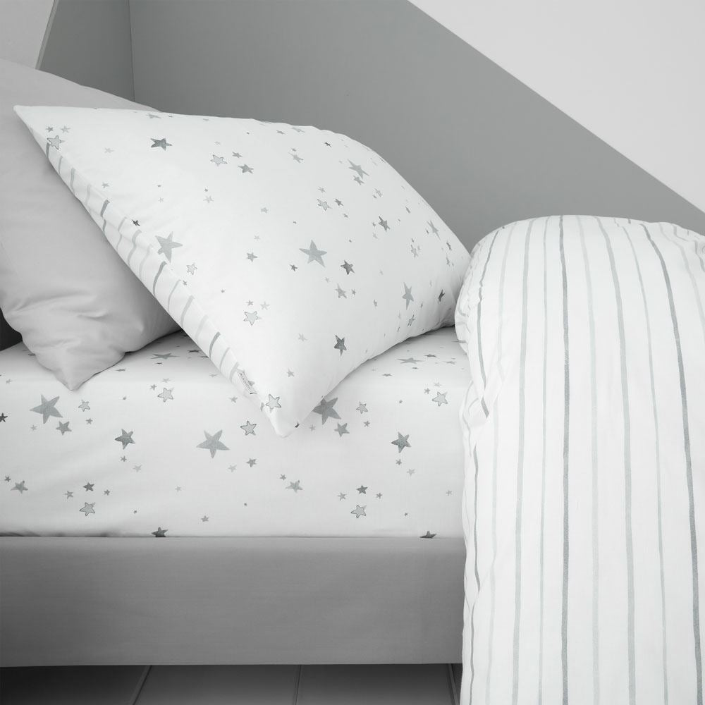 Bianca Kids Stars 100% Cotton Fitted Sheet