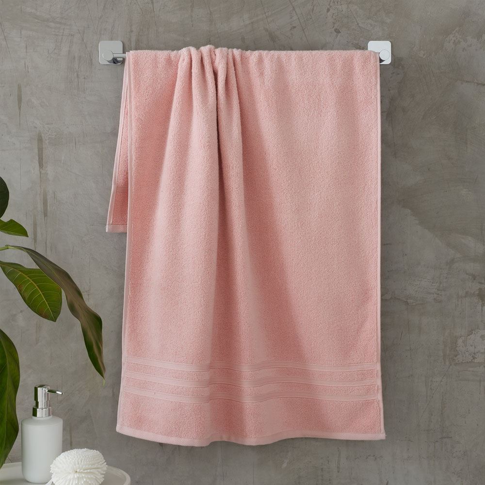 Catherine Lansfield Zero Twist 100% Micro Yarn Cotton Bath Sheet