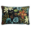Evans Lichfield Midnight Garden Aquilegia Piped Edge Cushion Cover