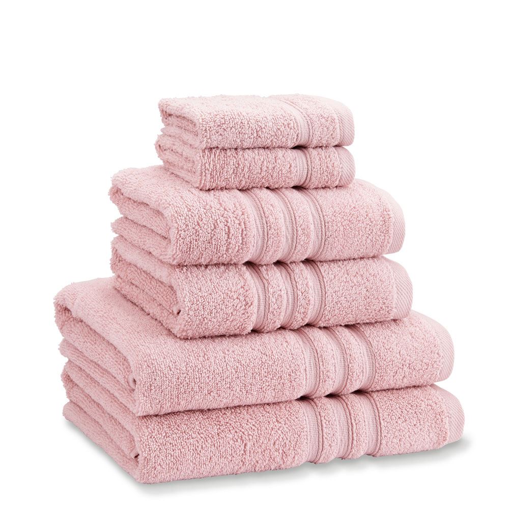 Catherine Lansfield Zero Twist 100% Micro Yarn Cotton 6 Piece Towel Bale