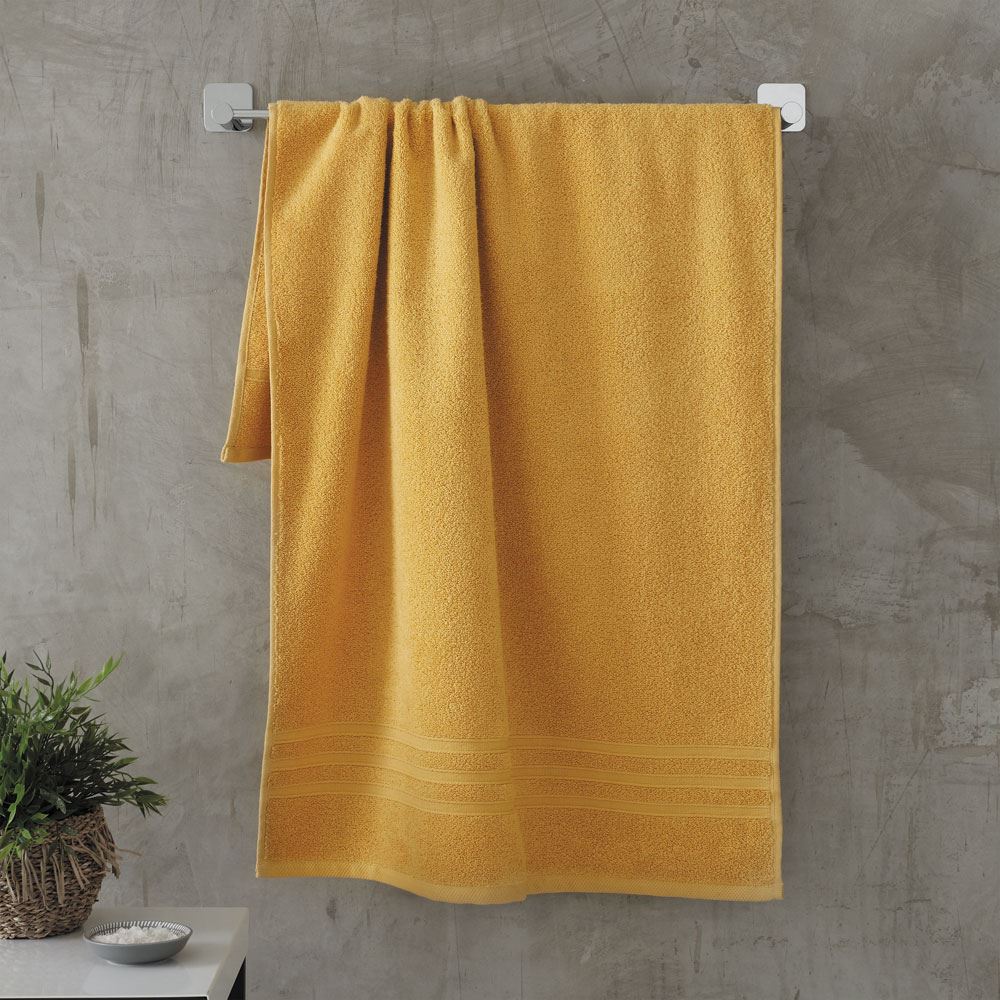Catherine Lansfield Zero Twist 100% Micro Yarn Cotton Bath Sheet, 2 Pack