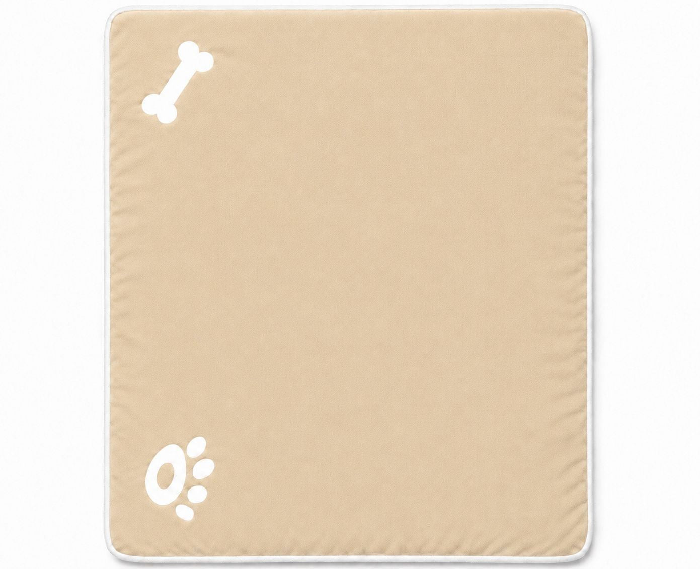 Night Zone Super Soft Bone & Paw Pet Bed Mat