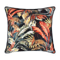 Scatter Box Paradisa Velour Feather Filled Piped Cushion